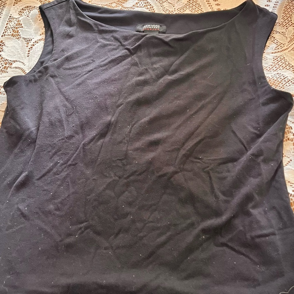 Y2K Large Black Top